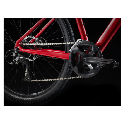 Bicicleta híbrida Trek DUAL SPORT 1- Vermelha - 2025 (5ª GERAÇÃO)