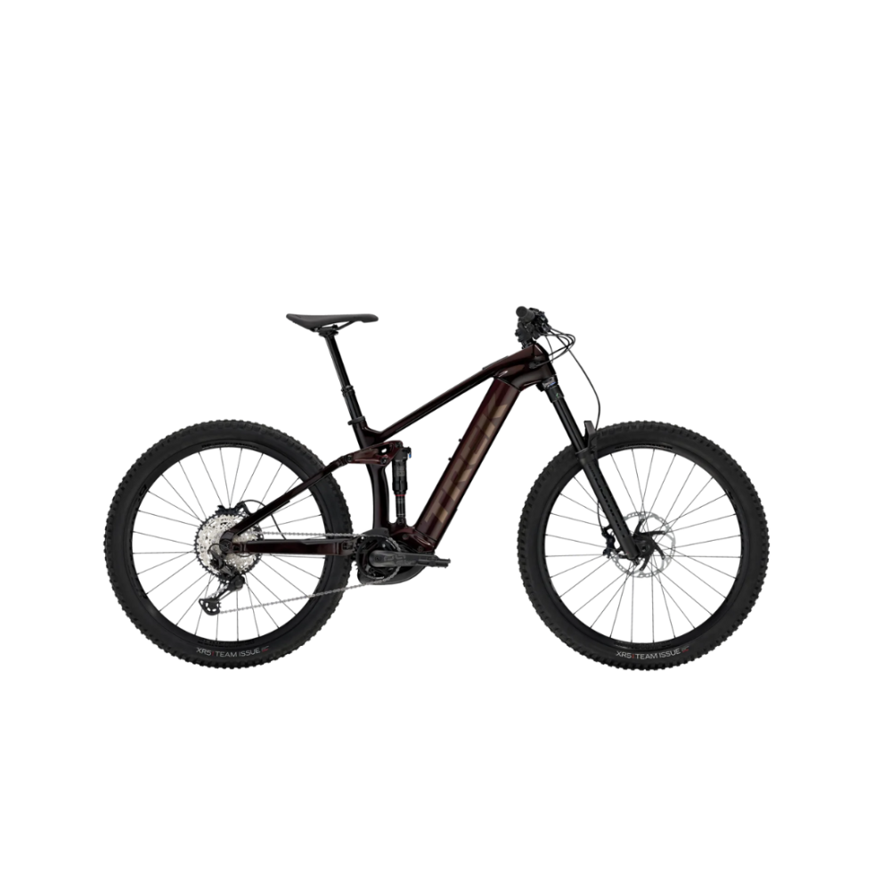Bicicleta el trica Trek RAIL 9.7 MTB carbono Vinho 2023 4