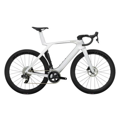 Bicicleta Trek Madone SLR 6 AXS Speed - cinza claro - 7ª Geração