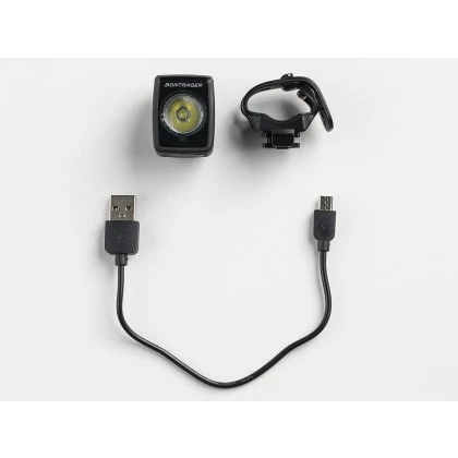 Farol Sinalizador Dianteiro Recarregavél USB 200 lúmens - Preto