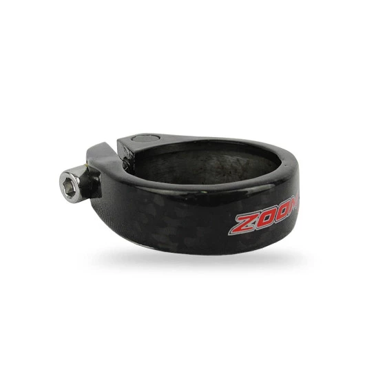 Abraçadeira-de-Selim-Zoom-35mm-Carbono-para-Bicicletas-Preto-Zoom