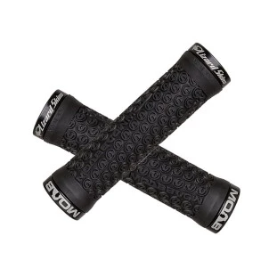 Manopla Lizard Skins Moab 130mm com Trava - Preto- Lizard Skins
